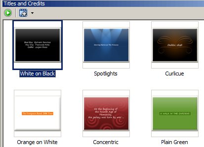 Titres et crédits Titres et crédits