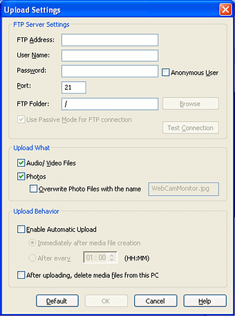 Ajustes de carga Ajustes de carga